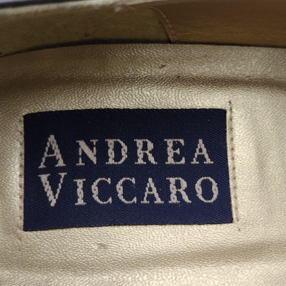Andrea Viccaro Dark Grey Leather Suede Upper Square Toe Blocked High Heel Shoe - Picture 10 of 15